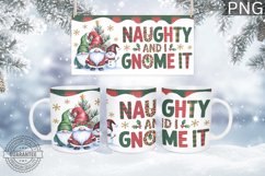 Christmas Mug Wrap Design - Christmas Gnome Sublimation Product Image 5