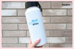 Funny Student Life Saying SVG | Sleep Never Heard Of Her Product Image 3