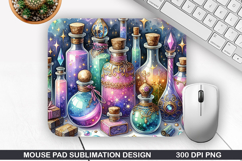 Halloween Mouse Pad Sublimation, Halloween Mouse Pad PNG Product Image 1