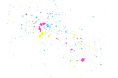 Color paint splatter background. Paint bright splashes Product Image 1