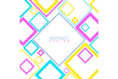 Bright abstract background. Modern geometric social media te Product Image 1