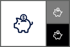 Piggy Bank Saving Icon Product Image 1
