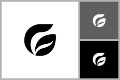 Abstract Letter G Leaf Logo for Eco Product Image 1
