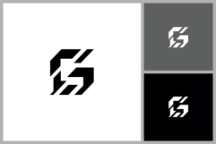 Modern Letter S or G Logo Icon for Technology Product Image 1