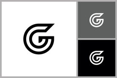 Modern Letter G in Circle Logo Product Image 1