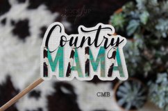 Country Mama PNG File / Sublimation Clipart File Product Image 3