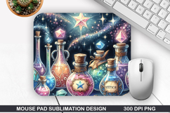 Halloween Mouse Pad Sublimation, Halloween Mouse Pad PNG Product Image 1