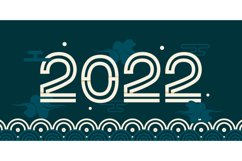 2022 banner template design concept Product Image 1