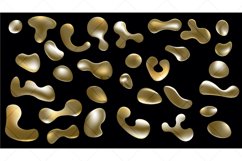 Liquid shapes collection. Set of abstract shapes Product Image 1