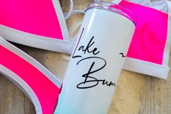 Lake Bum | Summer Tumbler Product Image 2