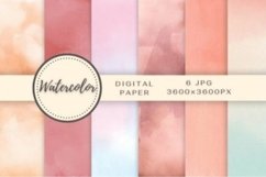 Watercolor Digital Paper Product Image 1