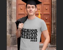 Senior 2023 svg, Class of 2023 svg, Graduation shirt design Product Image 3