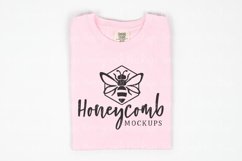 Comfort Colors 1717 Blossom Shirt Mockup, Folded Mockup Product Image 1