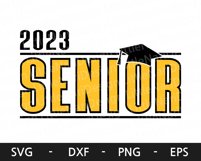 Senior 2023 svg, Class of 2023 svg, Graduation shirt design Product Image 5