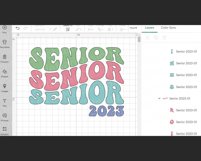 Senior 2023 svg, Class of 2023 svg, Graduation shirt design Product Image 6