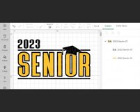 Senior 2023 svg, Class of 2023 svg, Graduation shirt design Product Image 6