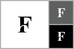 Elegant Letter F Logo Icon Product Image 1