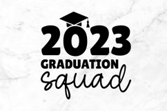 2023 Graduation squad SVG, Graduation SVG Design Product Image 2