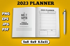 Amazon kdp 2023 planner interior for kindle publisher Product Image 1