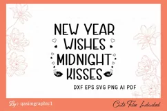 2023 quotes, new year wishes mid night kisses use as svg