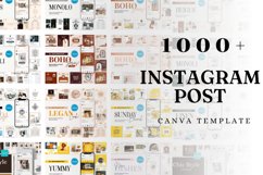1000 Instagram Post Template Product Image 4