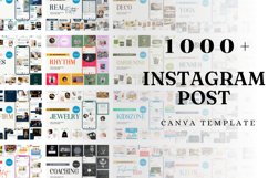 1000 Instagram Post Template Product Image 2