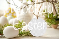 Easter Ornament Mockup Easter Sign Product Image 1