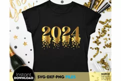 New Year SVG | 2024 SVG | New Year sublimation PNG | 2024 Product Image 3