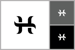 Modern Letter H Logo Icon Product Image 1