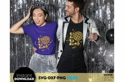 New Year disco ball SVG | 2024 SVG | New Year sublimation Product Image 3