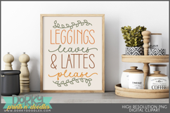 Thoughtful Fall Clipart Bundle Product Image 3