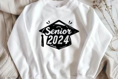 Senior 2024 SVG Class of 2024 Graduation PNG - High School Product Image 2