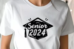 Senior 2024 SVG Class of 2024 Graduation PNG - High School Product Image 3