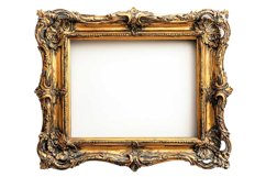 vintage picture frame PNG file transparent Product Image 1