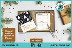 2025 Printable Christmas Planner Goal Plan To-Do List Product Image 4