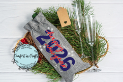 2026 Happy New Year SVG and Sublimation design Product Image 3