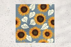 Sunflowers seamless pattern Product Image 2