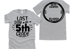 Autograph svg shirt last day of school signatures bundle Product Image 2