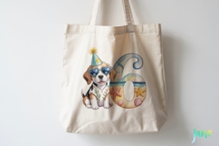 Cute Puppy Happy Birthday Clipart Product Image 6