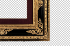 Baroque Picture Frame PNG Product Image 2