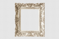 Baroque Picture Frame PNG Product Image 1