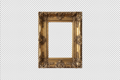 Museum Picture Frame PNG Product Image 3