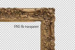 Gold Picture Frame PNG Product Image 1