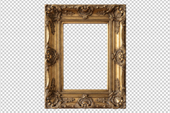 Museum Picture Frame PNG Product Image 2