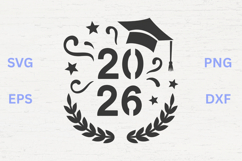2026 Graduation laurel SVG Product Image 1