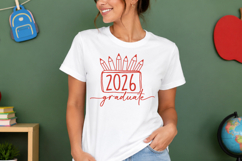 2026 Graduate SVG | Back To School SVG PNG Design Product Image 3