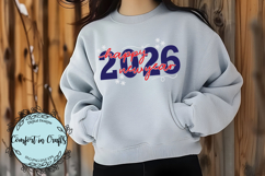 2026 Happy New Year SVG and Sublimation design Product Image 2