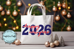 2026 Happy New Year SVG and Sublimation design Product Image 4
