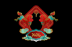 2026 Lunar new year horse chinese zodiac and spring festival Product Image 2