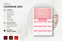 decorative 2026 calendar
